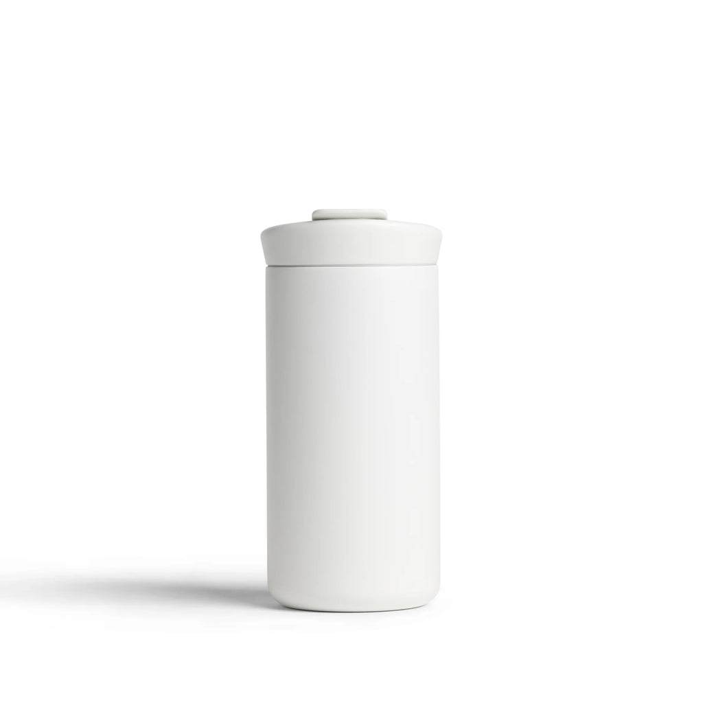 12oz Nomad Flip Tumbler - White