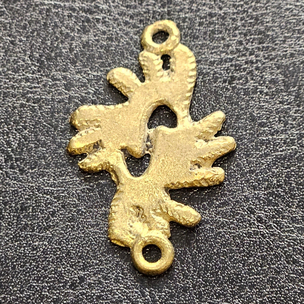 Ashanti Brass Obi Nka Obi Pendant - Symbol of harmony/Individuality