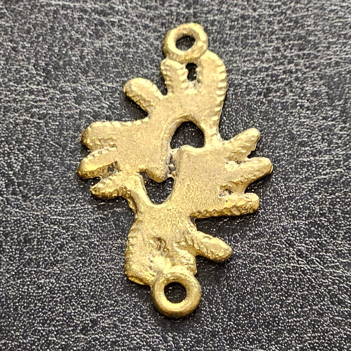 Ashanti Brass Obi Nka Obi Pendant - Symbol of harmony/Individuality