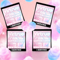 Pre-Workout Travel Packs Set of 4 - Energy Powder + Focus Boost & Hydration | Sugar Free