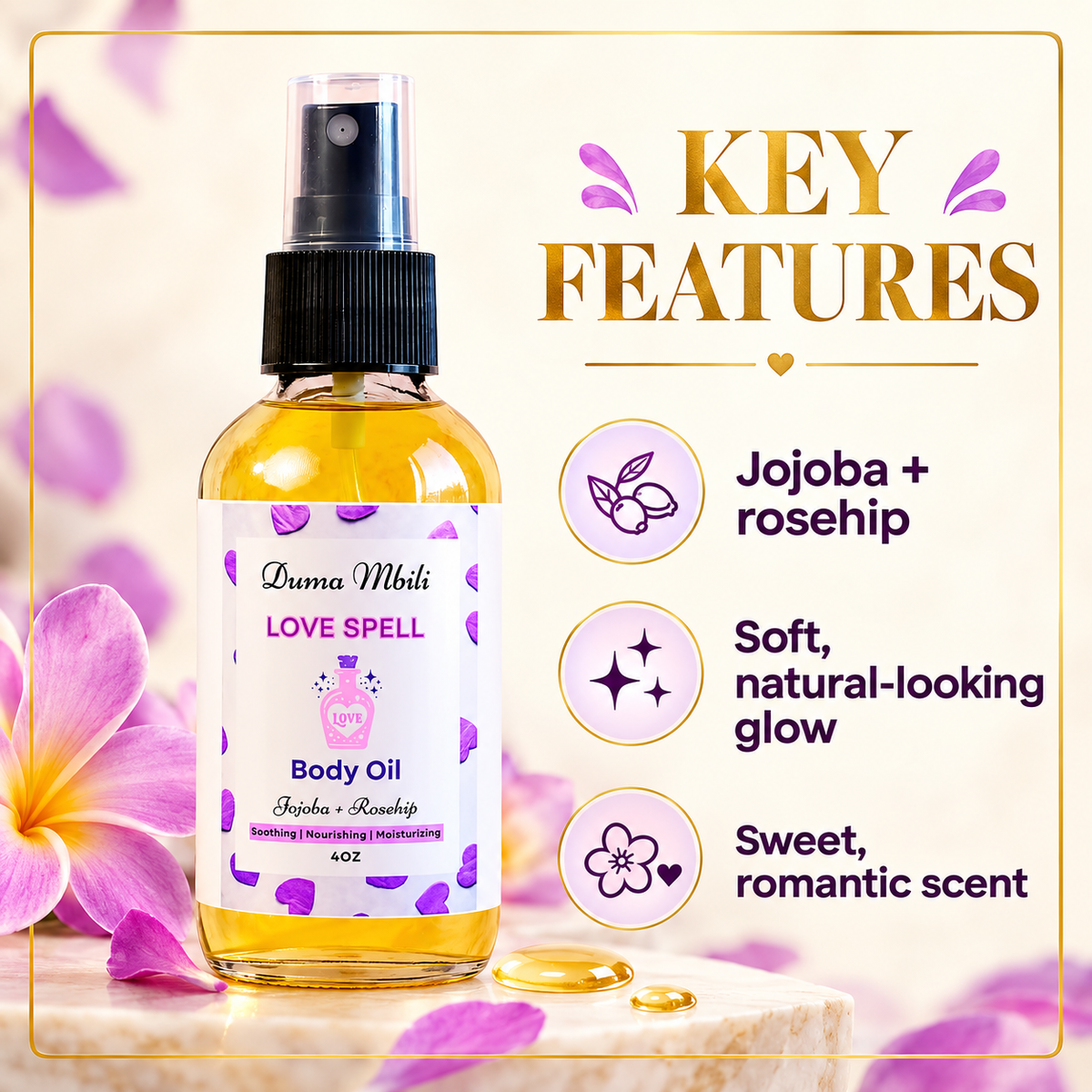 Love Spell Body Oil