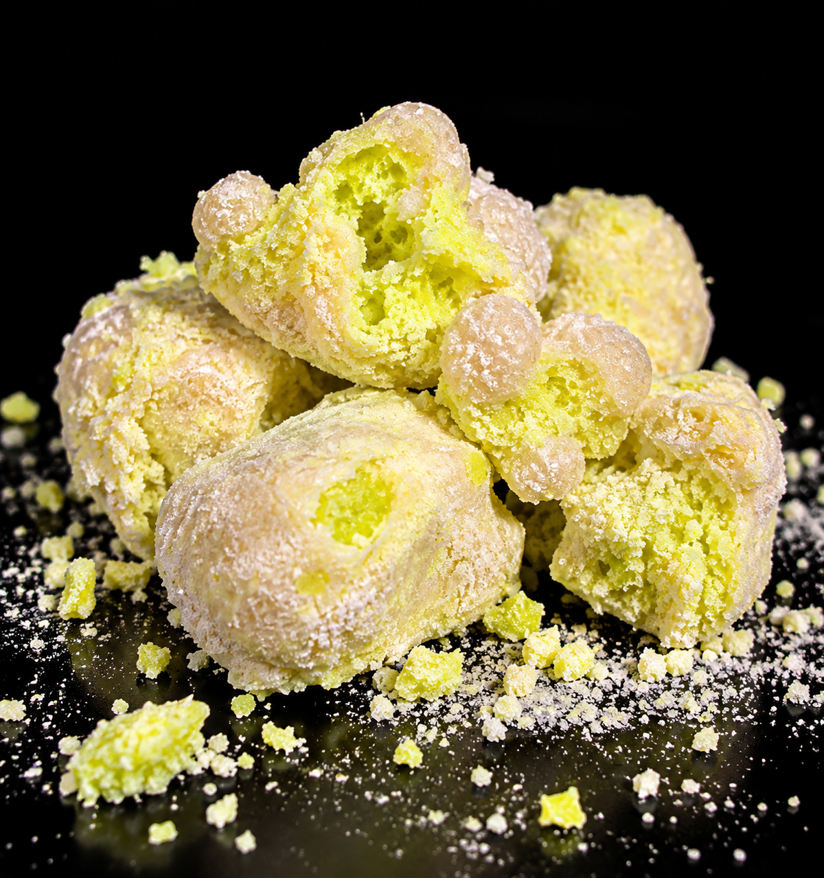 Green Apple Sour Freeze-Dried Candy