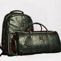 Monogram Leather 2 Bag Set (Commuter and Duffle)