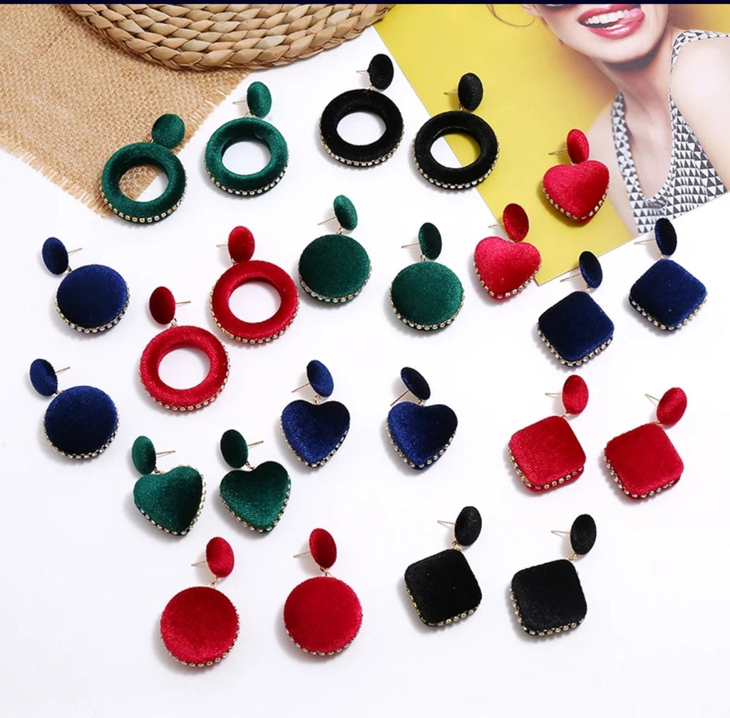 Modern Heart Earrings
