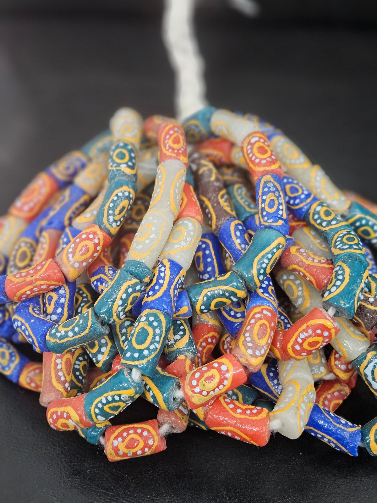 Handcrafted Krobo Glass Beads | Mixed Designs
