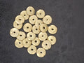 Handcrafted Ashanti Brass Disc Spacer Beads | African Brass Flat Disc Beads from Ghana | Artisan Jewelry Making Components