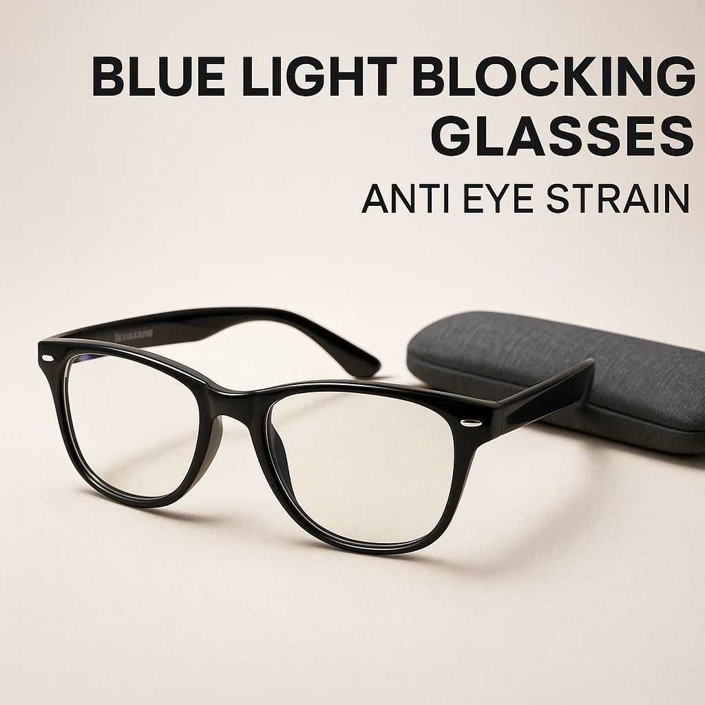 Blue Light Blocking Glasses - Anti Eye Strain - All Screens - Fast Shipping